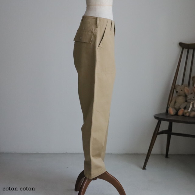 パンツ HTS COTTON/LINEN KERSEY BAKER PANTS パンツ HTS COTTON/LINEN KERSEY BAKER PANTS パンツ HTS COTTON