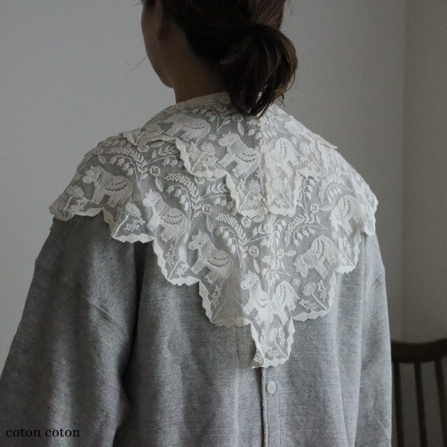 08FF069058 marble SUD レースポニーマルチスカーフ