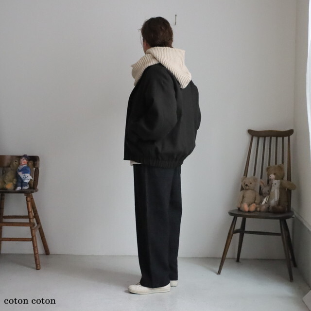 BNSL2451 soil HOODED NECK WARMER 3色