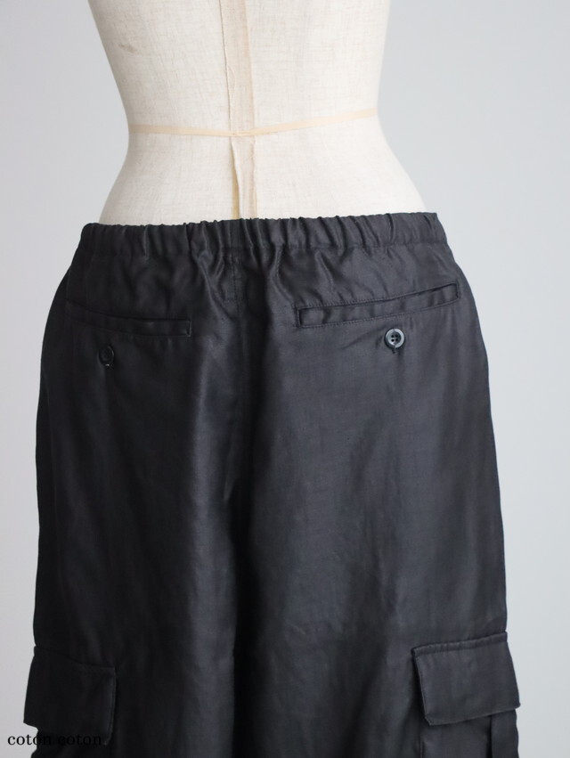 ブラックカーゴパンツ BLACKTAILOR - (再入荷) N16 CARGO - カーゴパンツ - (ブラック