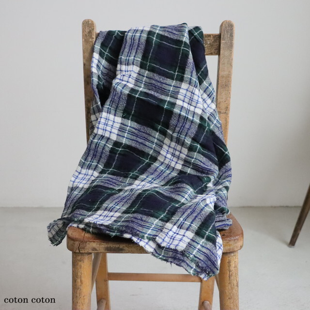 LTD125 Veritecoeur Checked ガーゼストール