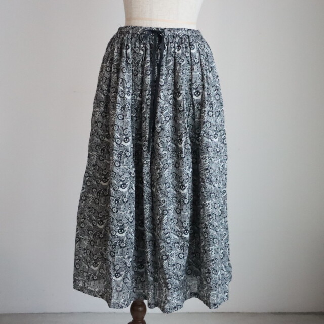 07CM068061 marble SUD Film flower skirt