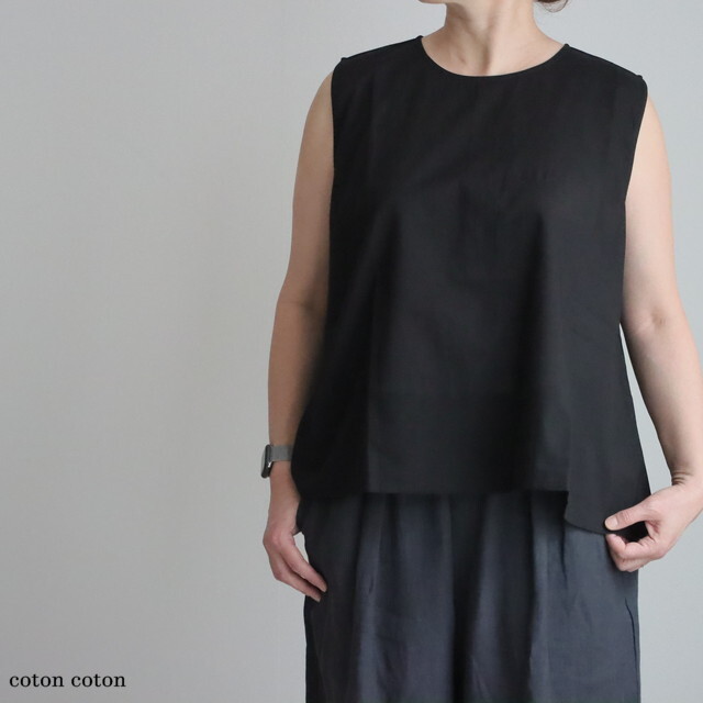 NSL26002  soil  60s CAMBRIC PLAIN BACK OPENING NO/SL SMOCK