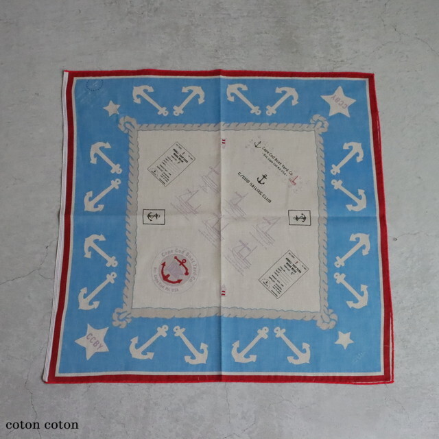 61Z45　快晴堂  バンダナ　2柄