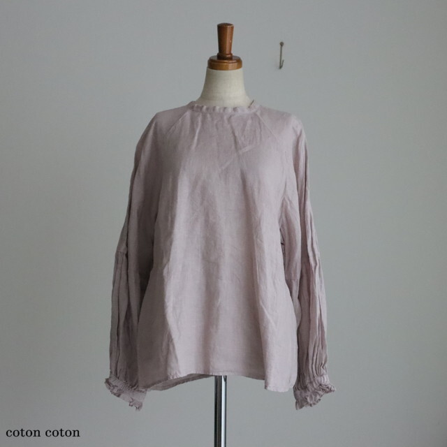 G1108　Gauze# アトリエブラウス　3色