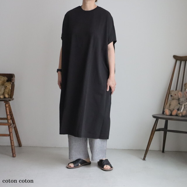 GT171CT087 GALERIE TISSU  オーガニック空紡天竺 BIG OP  2色