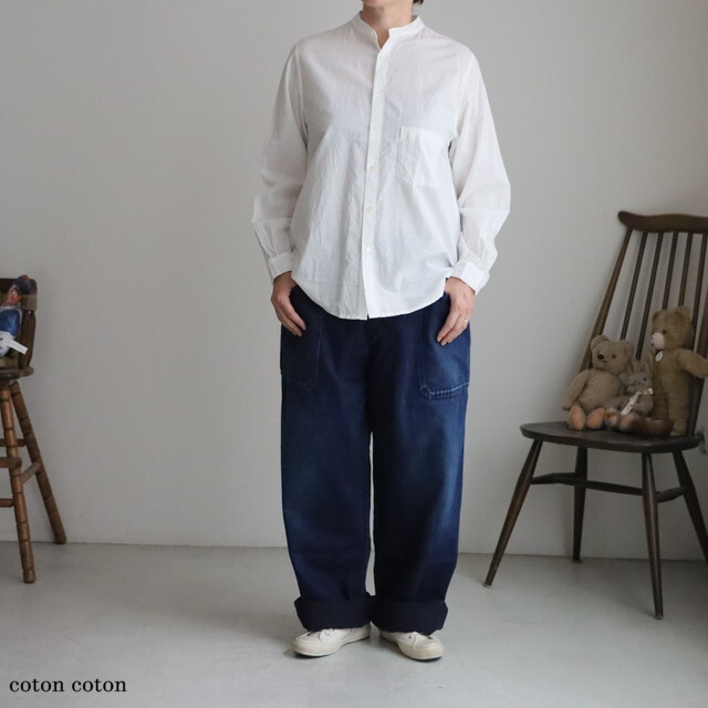 VC2693 Veritecoeur デニムユーティリティパンツ