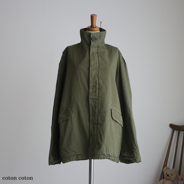 ST183 Veritecoeur ガーメントダイショートコート