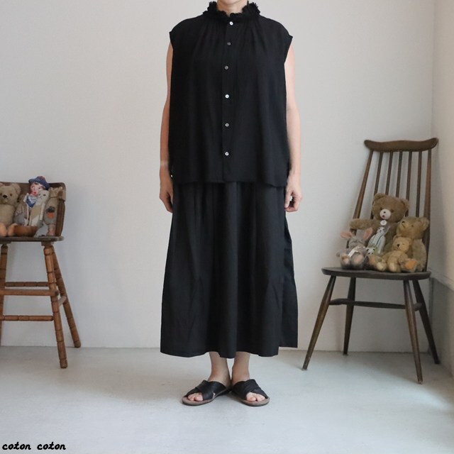 ST179   Veritecoeur シャーリングスカート　2色