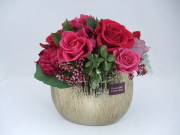 和花器（ゴールド）