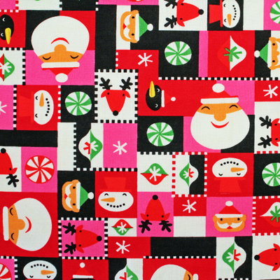 クリスマス柄 50x110cm Jch 002h カラーバリエーション コットンガーデン