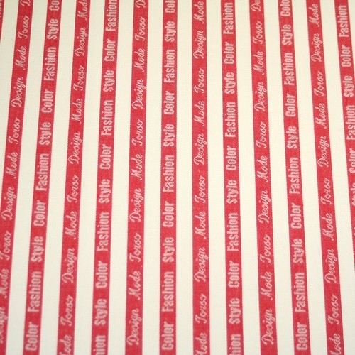 【小関鈴子先生チョイス】英字・ストライプ柄　ジャガード織り(JKS-055)