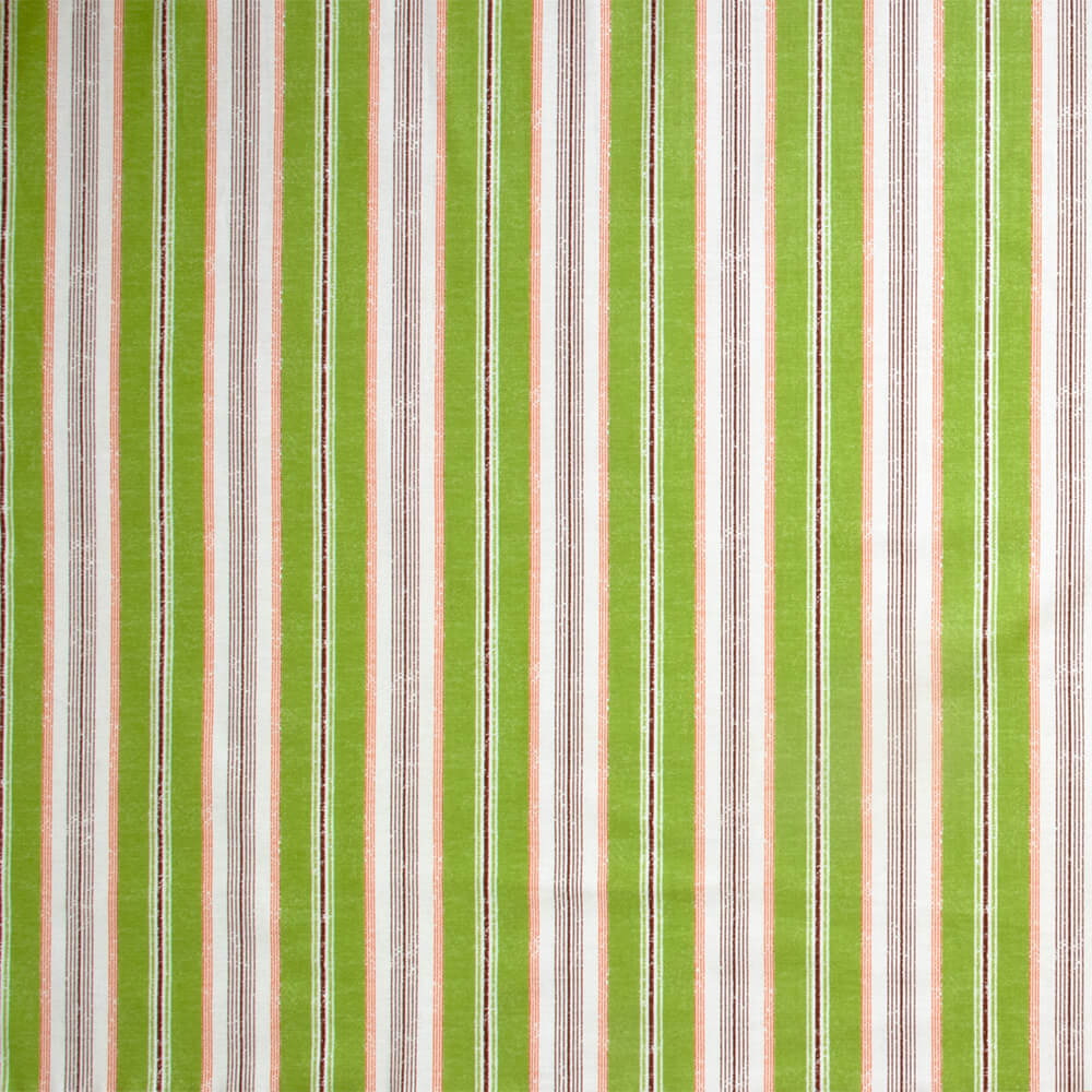 【小関鈴子先生デザインプリント】50cm × 55cm　(JKS-213) グレー　ストライプ柄