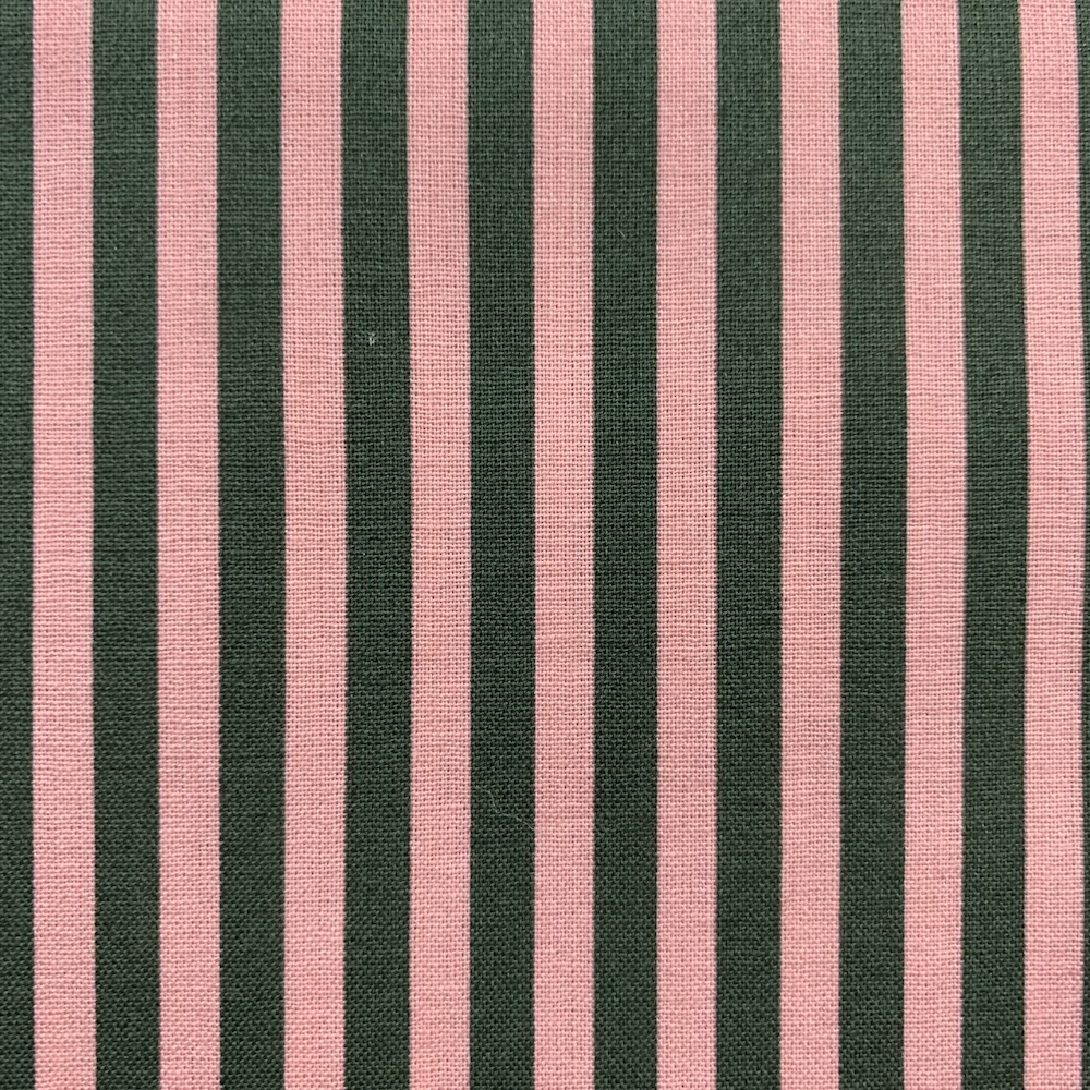 【ストライプ柄】　JOT-181  50×55cm  ピンク/ダークブラウン