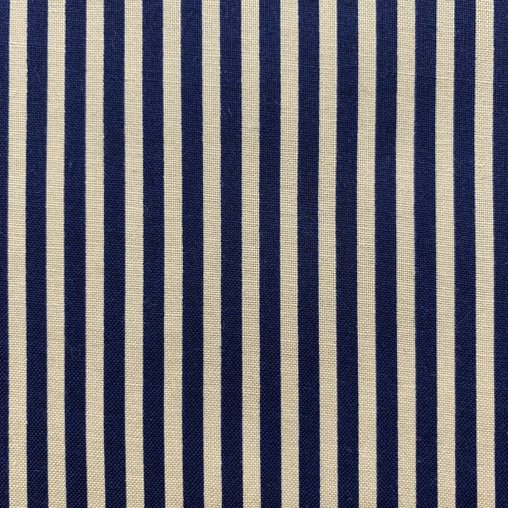 【ストライプ柄】（JOT-182)50×55cm  ベージュ/ネイビー