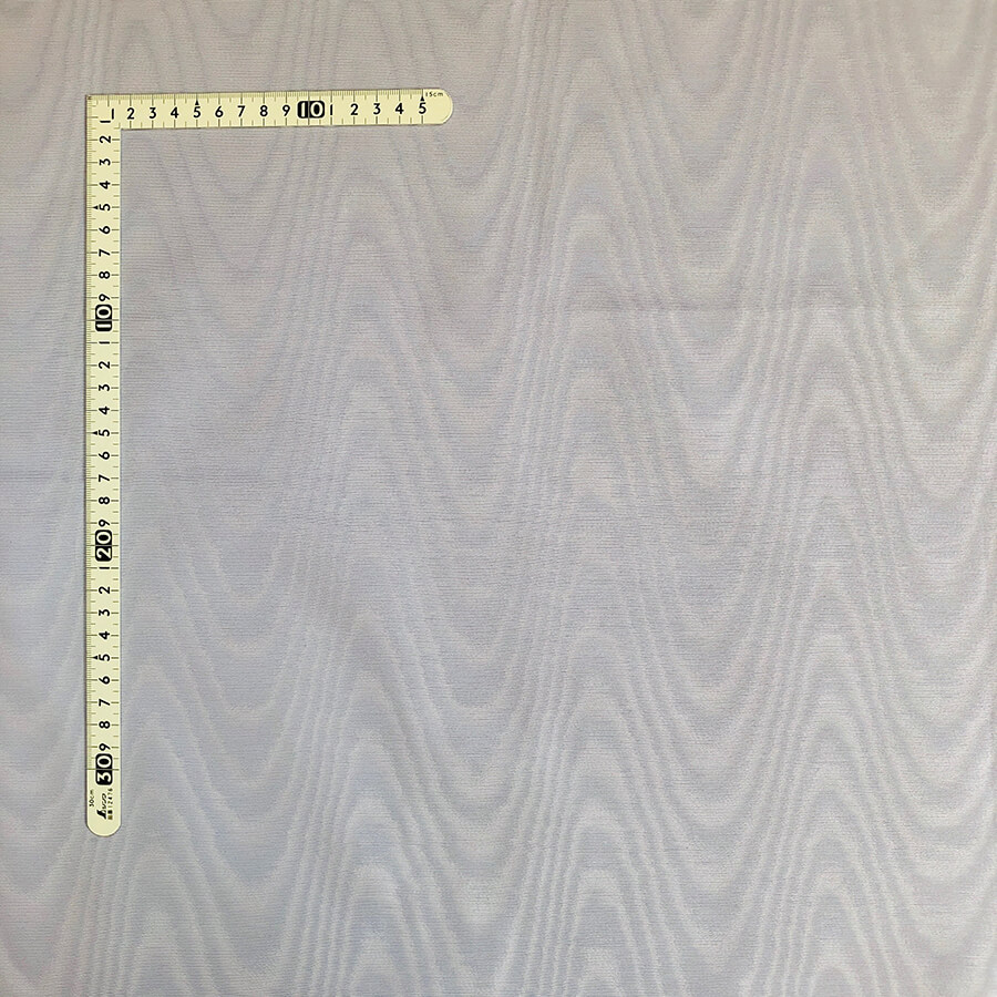 【モアレ】シルバーグレー/銀灰 綿64%　ポリエステル36%(MO-002)