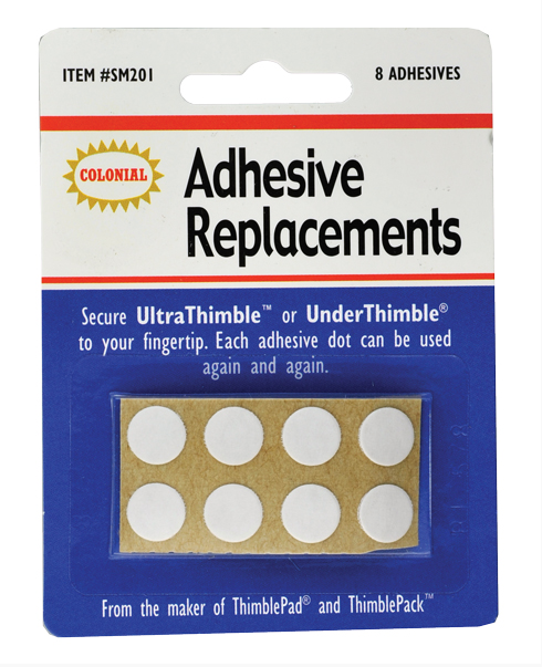【米国製貼るシンブル 交換用接着シール】8枚入り アンダーシンブル／ウルトラシンブル共通(NOT-005)
