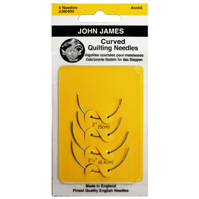 【JOHN JAMES / ジョン・ジェームス】キルティング カーブ針 (NOT-116)