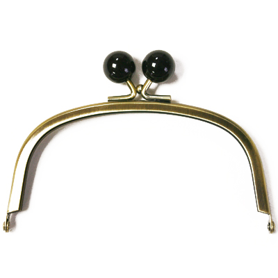 がま口【ドロップ口金】12cmタイプ [コットンガーデン オリジナルサイズ] 6色展開 (NOT-131)