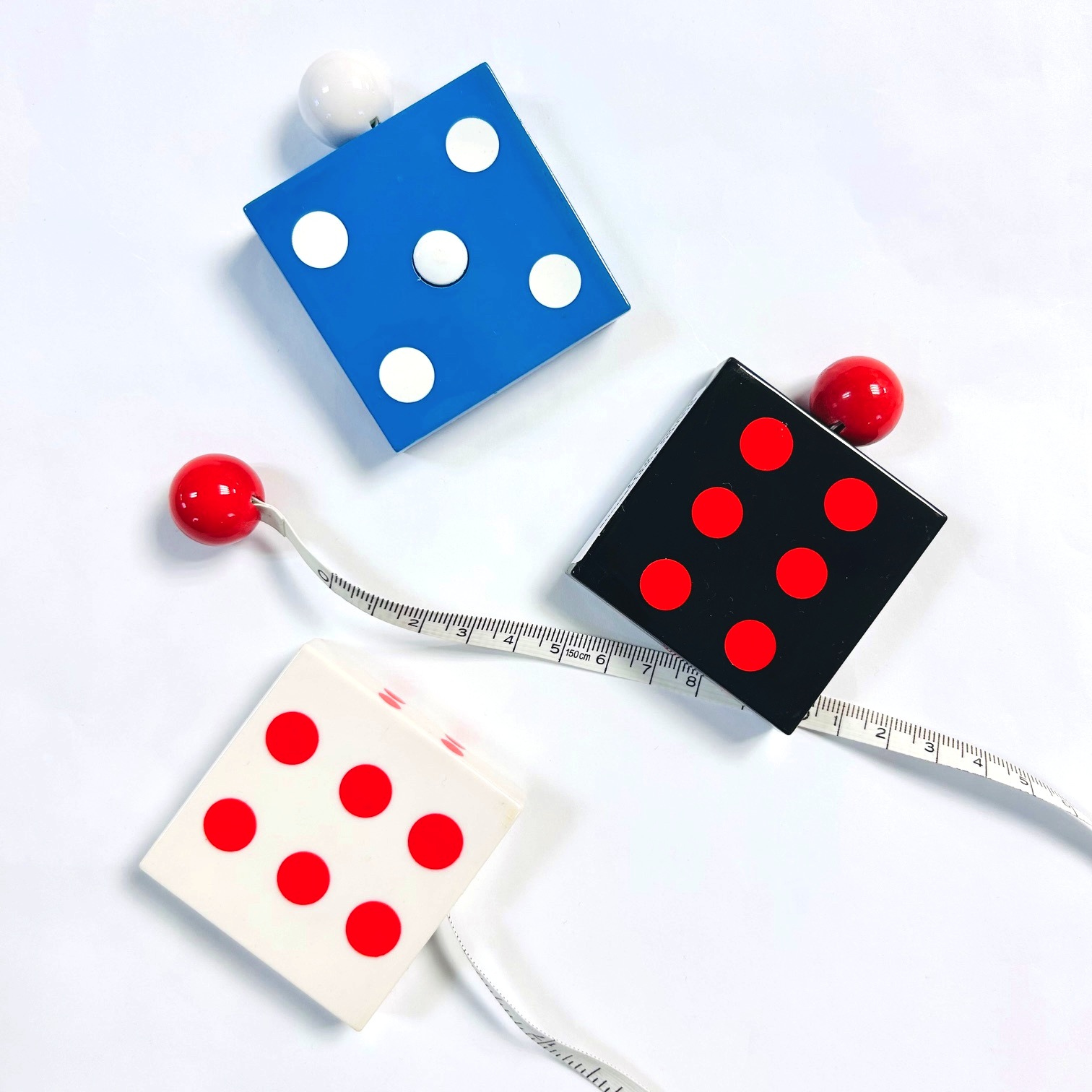 USA輸入品【Graphic Impressions 】巻き尺   インチ&センチ両面メジャー 洋裁 裁縫  150cmオートメジャー  (NOT-279)