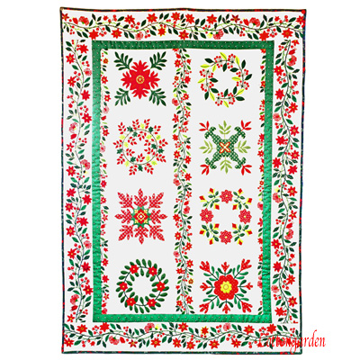 USA輸入生地「 Christmas in Baltimore 」クリスマス ボルチモアキルト布セット レシピ付き布キット(SET-002)