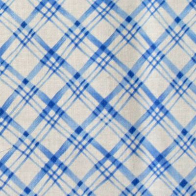 USAコットン【チェックプリント】チェック柄生地   50x55cm (UCK-001) カラーバリエーション