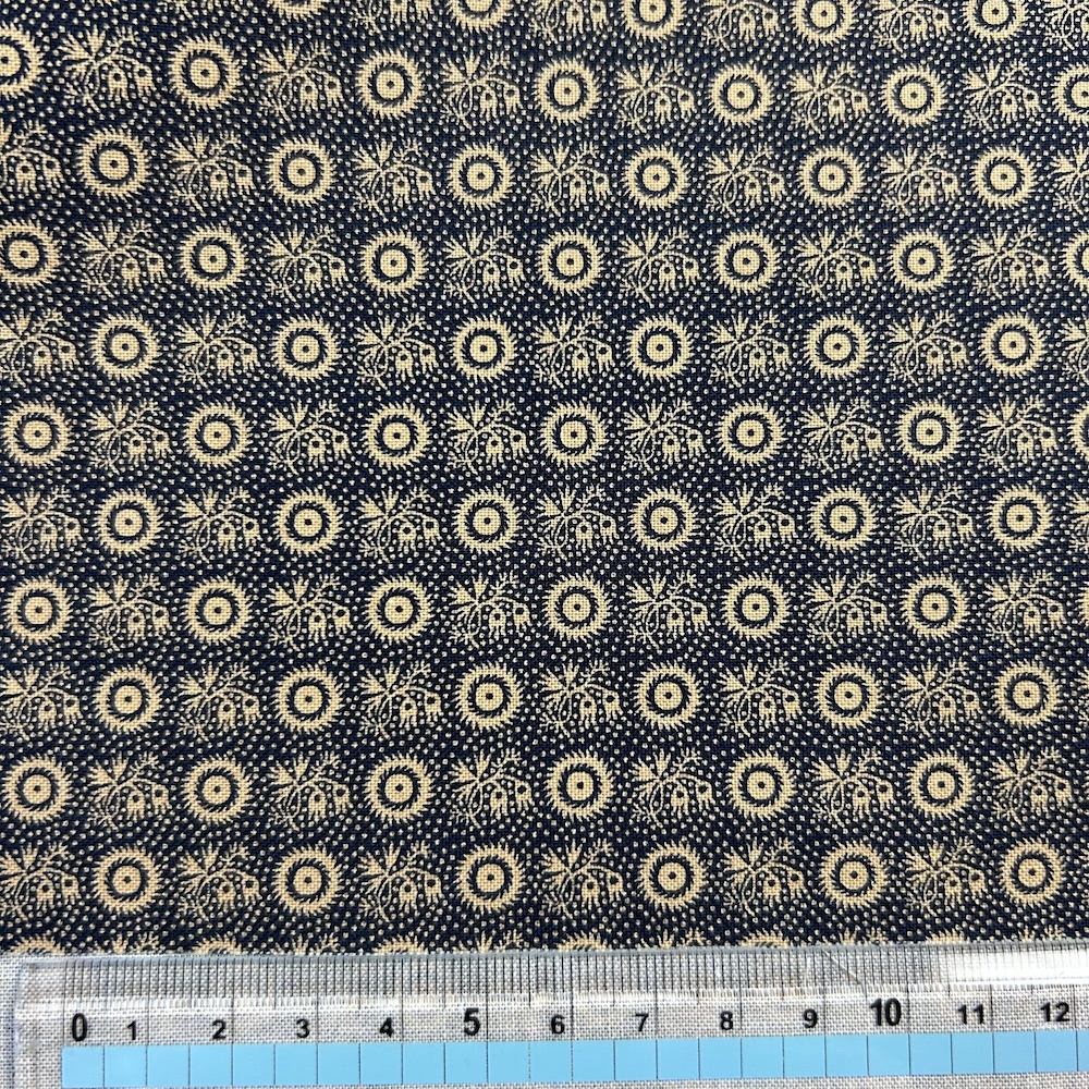 【USAコットン  キャリコ】ドット柄 (UCRB-004)