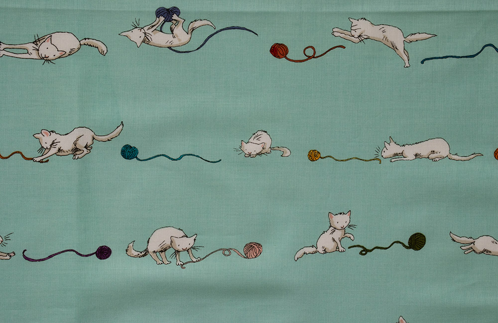 【猫柄プリント】(UCT-218)