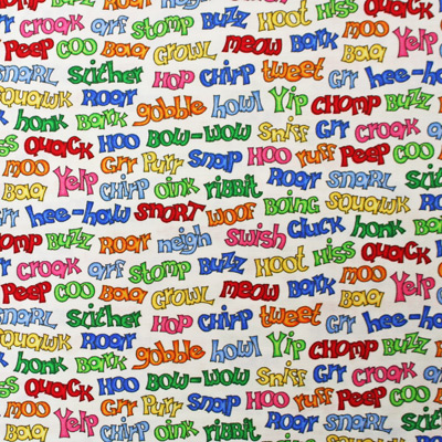 【英字プリント】50x55cm (UEG-039)