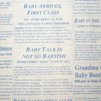 【英字プリント】50x55cm (UEG-061) カラーバリエーション