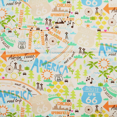 【英字プリント】50x55cm (UEG-072)