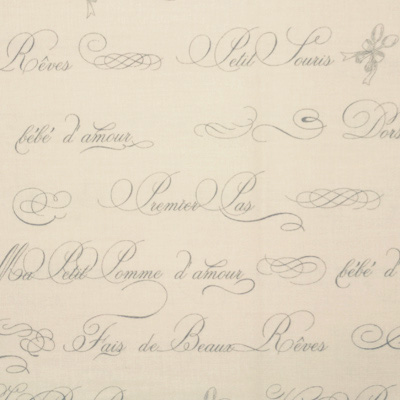 【英字プリント】50x55cm (UEG-085)