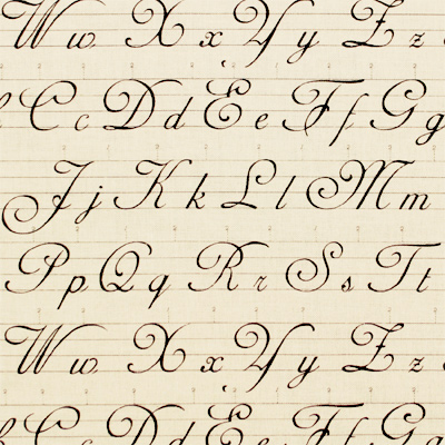 【英字プリント】50x55cm (UEG-090)