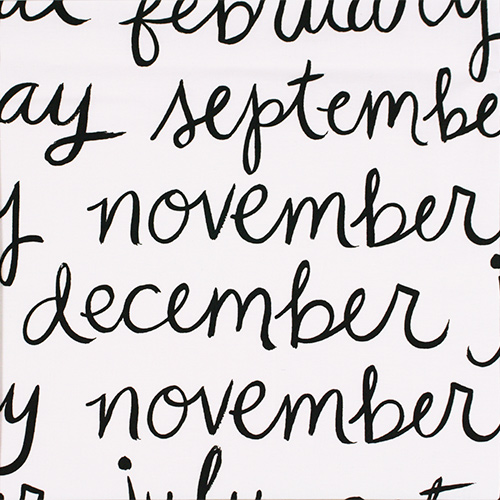 【英字プリント】50x55cm (UEG-114)