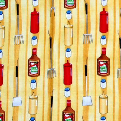 【Foods&Kitchen柄】50×55cm (UFK-002)