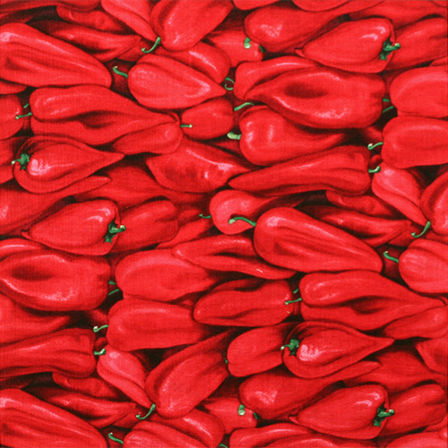 【Foods & Kitchen柄】50x55cm (UFK-194)とうがらし