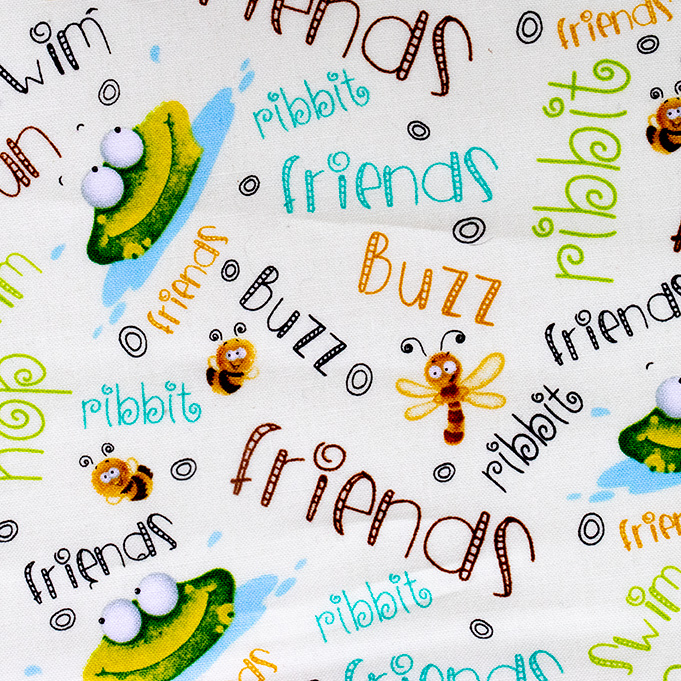 【カエル柄プリント】(UFRG-046)