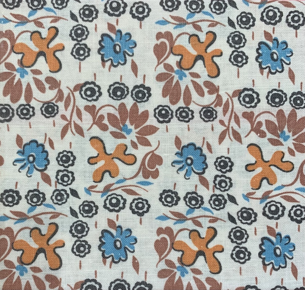 海外で人気の【フィードサック】 1930年代アメリカ製 穀物袋のカットクロス ヴィンテージ布  UFS-180