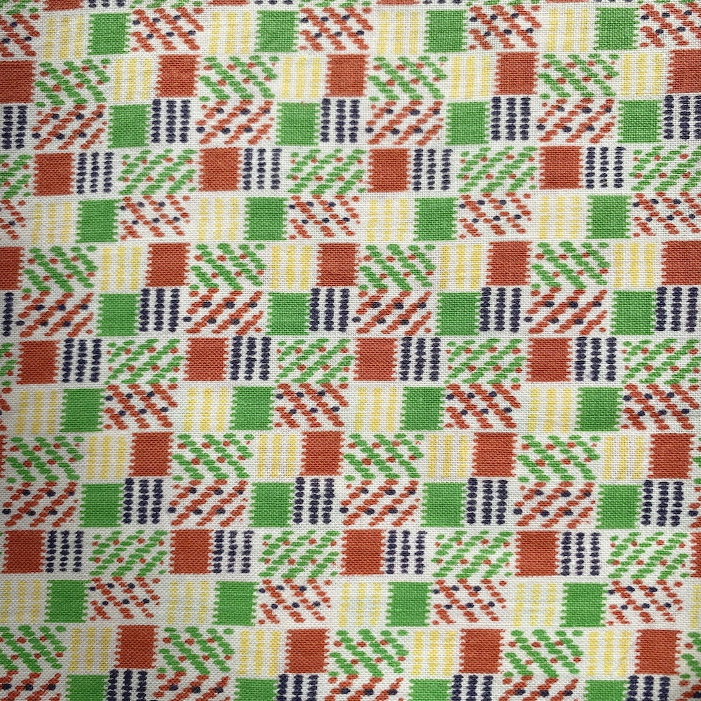 海外で人気の【フィードサック】 1930年代アメリカ製 穀物袋のカットクロス ヴィンテージ布  UFS-181