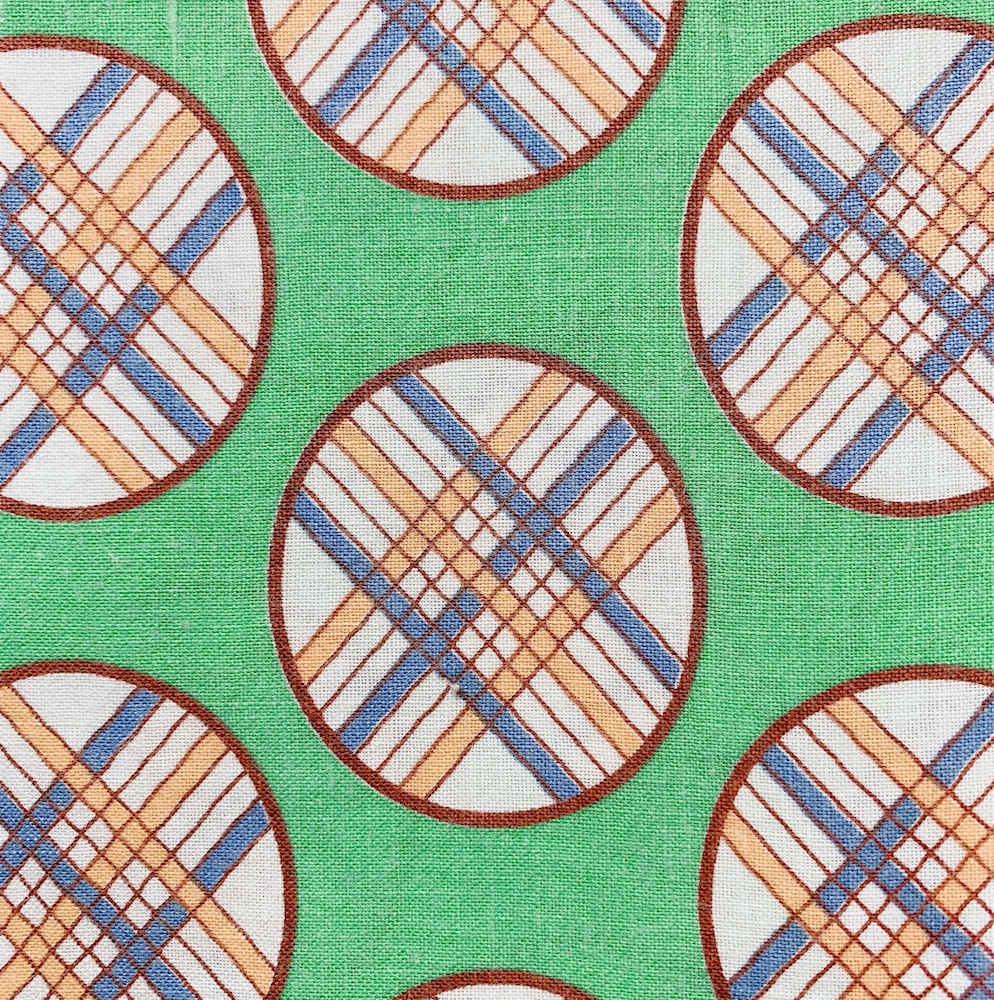 海外で人気の【フィードサック】 1930年代アメリカ製 穀物袋のカットクロス ヴィンテージ布  UFS-185