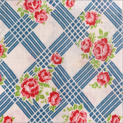 海外で人気の【フィードサック】 1930年代アメリカ製 穀物袋のカットクロス ヴィンテージ布  UFS-210