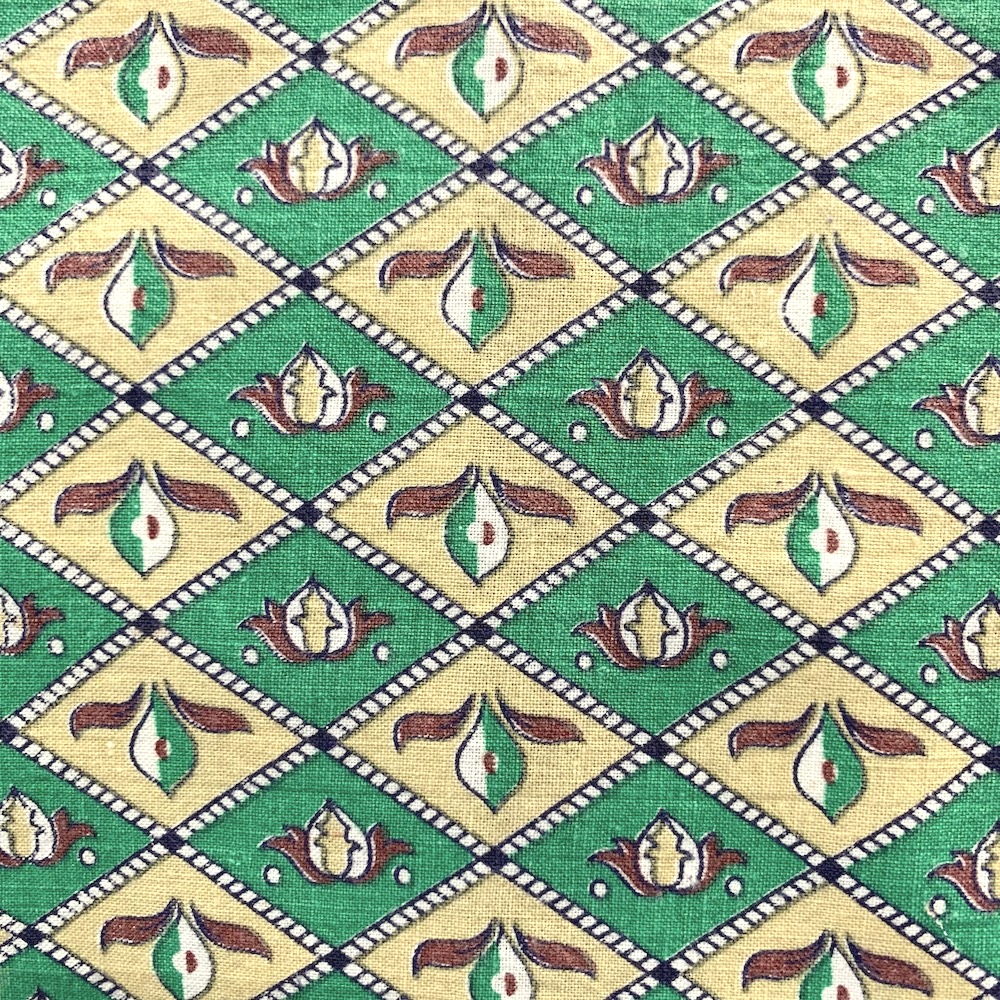 海外で人気の【フィードサック】 1930年代アメリカ製 穀物袋の布地 ヴィンテージ布  UFS-224