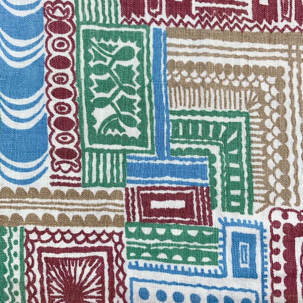 海外で人気の【フィードサック】1930年代アメリカ製  穀物袋の布地  ヴィンテージ布   UFS-253