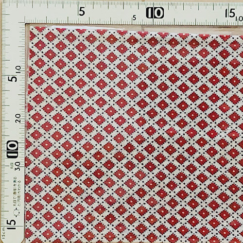 海外で人気の【フィードサック】 1930年代アメリカ製 穀物袋のカットクロス ヴィンテージ布   UFS-144
