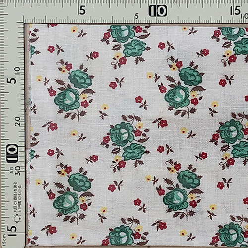 海外で人気の【フィードサック】 1930年代アメリカ製 穀物袋のカットクロス ヴィンテージ布  UFS-175