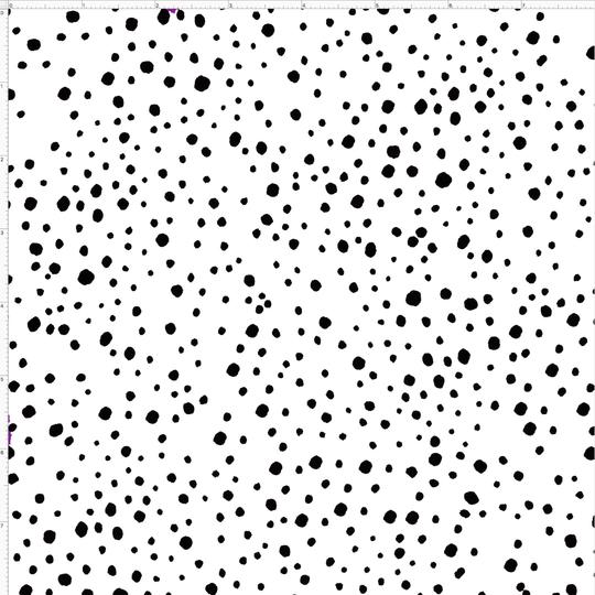 【Loralie Designs】 -Pepper Dots White Fabric- (ULH-141)ドット柄