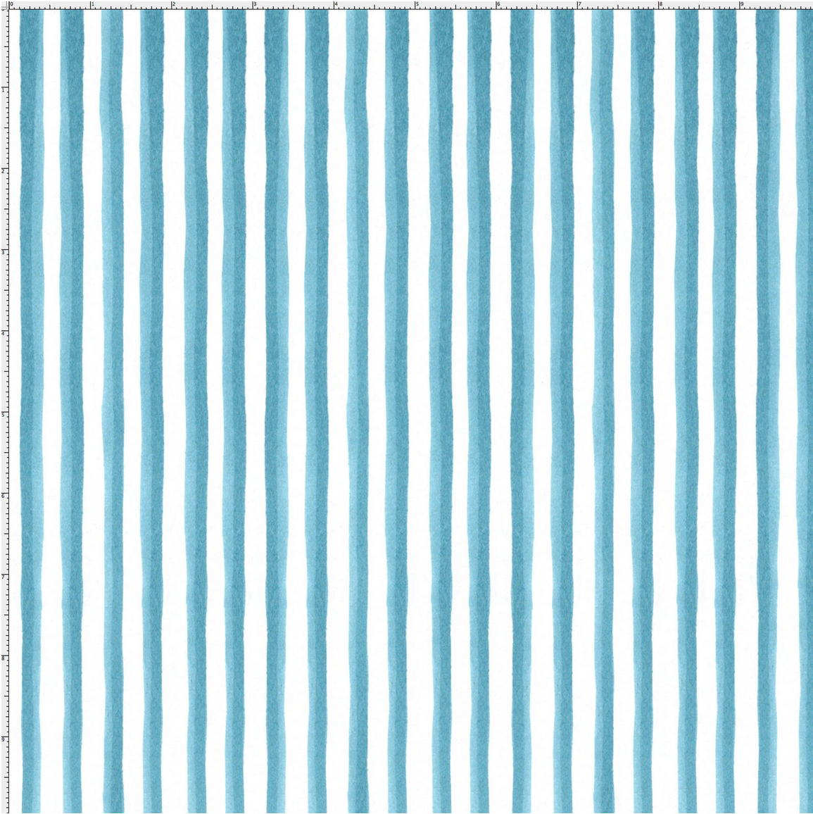 USAファブリック【Loralie Designs】ロラライハリス - Gulf Stripe Turquoise ガルフストライプターコイズ - (ULH-211) ブルー系