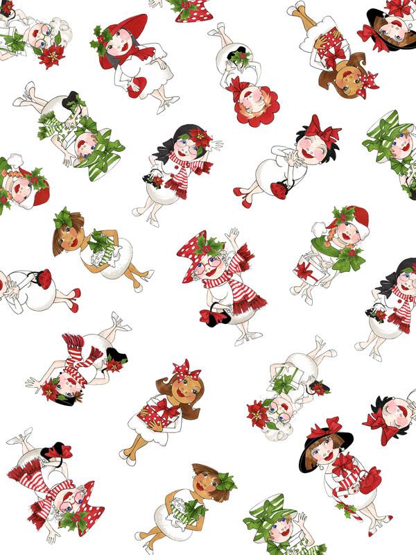 【Loralie Designs】- SNOW BALL LADIES WHITE -(ULH-313) 【Loralie Designs】- SNOW BALL LADIES WHITE -(ULH-313)