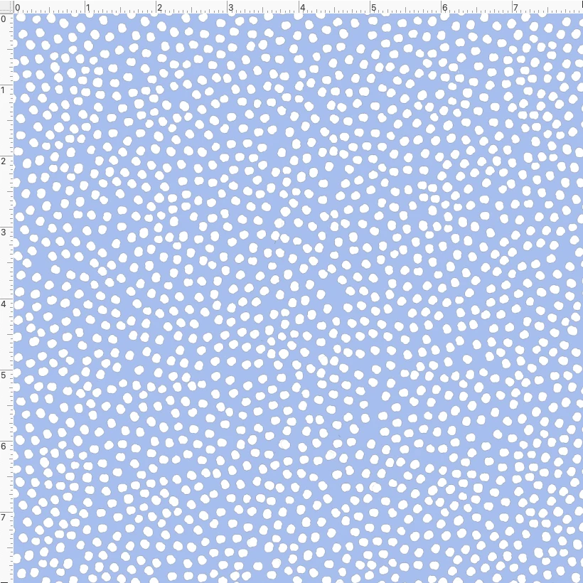 【Loralie Designs】- Bitty Dots Blue ドット柄 ブルー -(ULH-411)