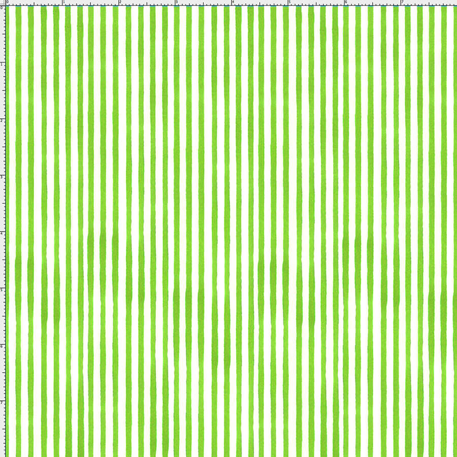 USAファブリック【Loralie Designs】-Sweet Stripe/Lime-(ULH-251)ストライプ柄